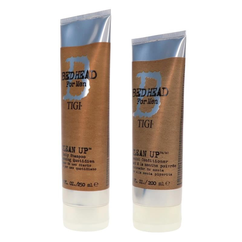 Bed Head for Men Clean up Daily Shampoo 8.45 Oz & Bed Head for Men Clean up Cond