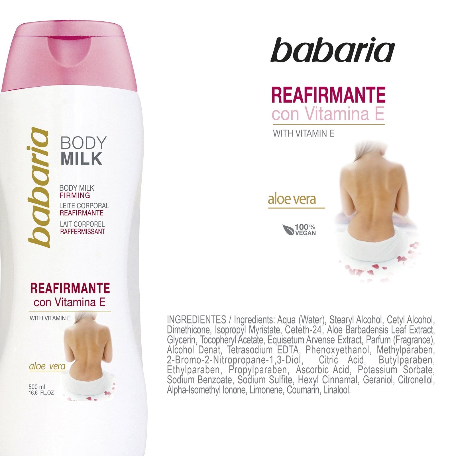 Firming Body Milk with Vitamin E, 16.6 Fl. Oz.
