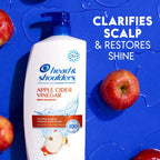 Head and Shoulders Dandruff Shampoo, Apple Cider Vinegar, 28.2 Fl Oz