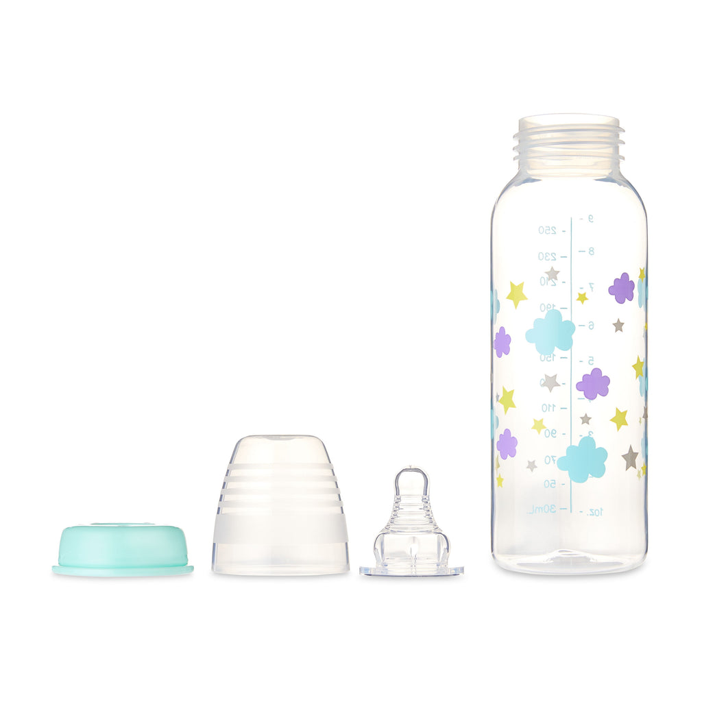Parent'S Choice Standard Neck Bottle, 9 Fl Oz, Newborn 0+ Months, Neutral, 1 Pack