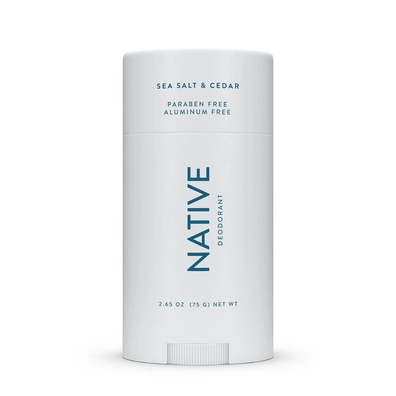 Deodorant, Aluminum Free, Sea Salt & Cedar, for Women and Men, 2.65 Oz