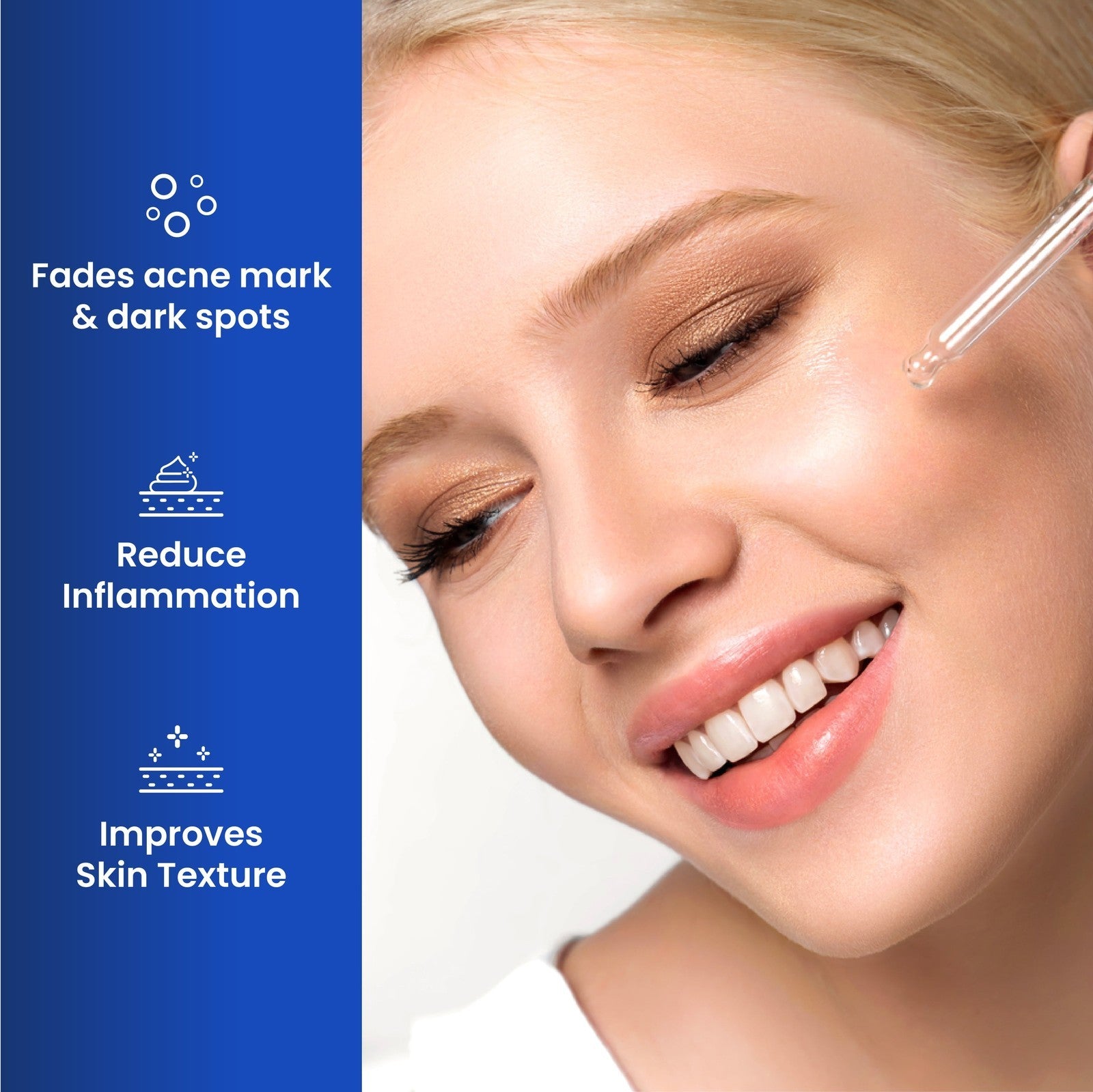 10% Niacinamide Serum for Smooth, Bright & Youthful Skin, Pore Reducer + Uneven