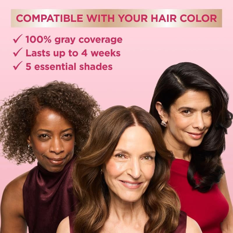 Color Sensation Color Retouch Permanent Hair Color for Adults, Red 6.6, 1 Kit