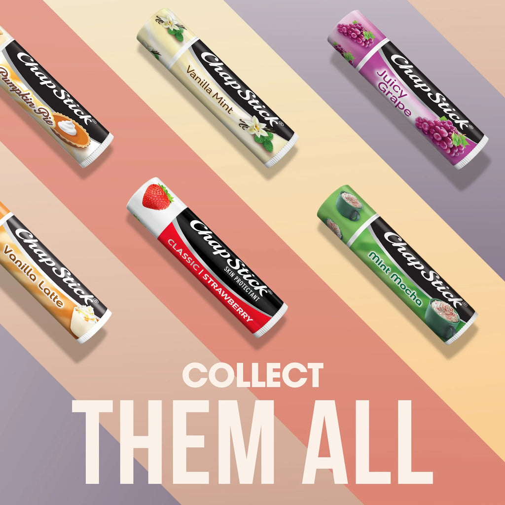 Classic Strawberry Lip Balm - 0.15 Oz, 1 Refill Pack of 12 Sticks