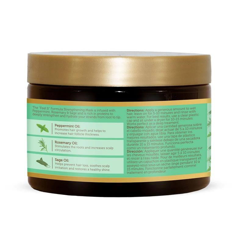 Feel It Formula- Strengthening Mask, All Hair Types, Moisturizing