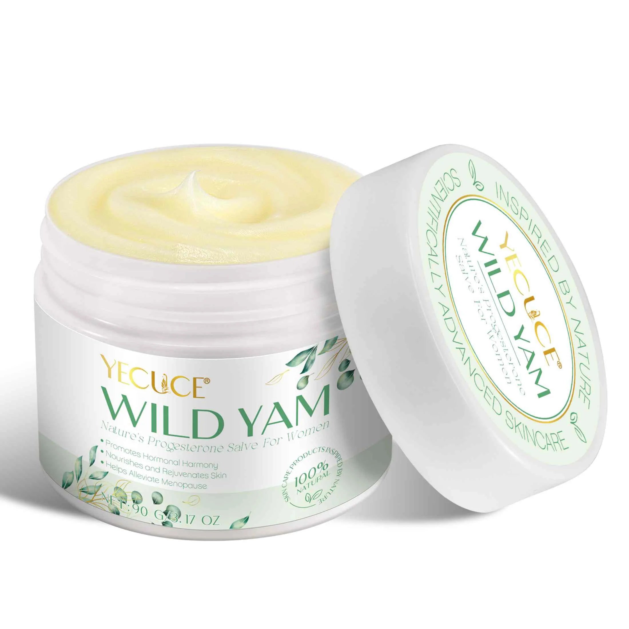 2-Pack Wild Yam Cream,All Natural Moisturization, Rich in Vitamins, Nourish the Skin ,Skincare Products for Woman