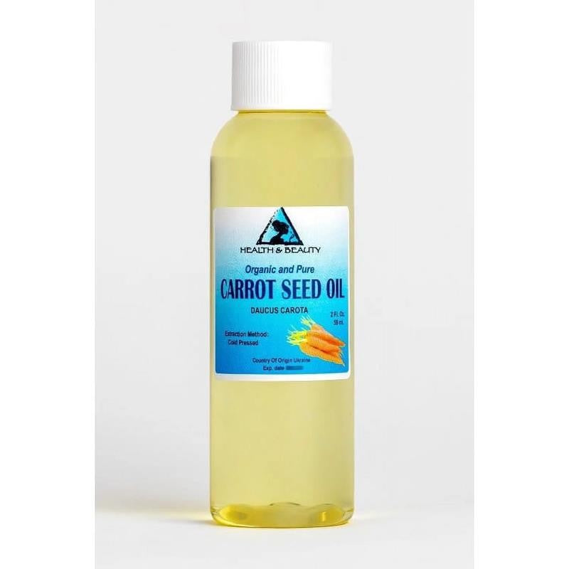 Carrot Seed Oil Organic Carrier Cold Pressed Premium Fresh 100% Pure by H&B OILS