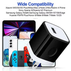 Charger Block,Usb Wall Charger Adapter with Coiled Type C Cable 6Ft,Ailkin 5V/1A Wall Charger Block Fast Charging Station Power Base Charger Block Plug Brick Usb Wall Charger