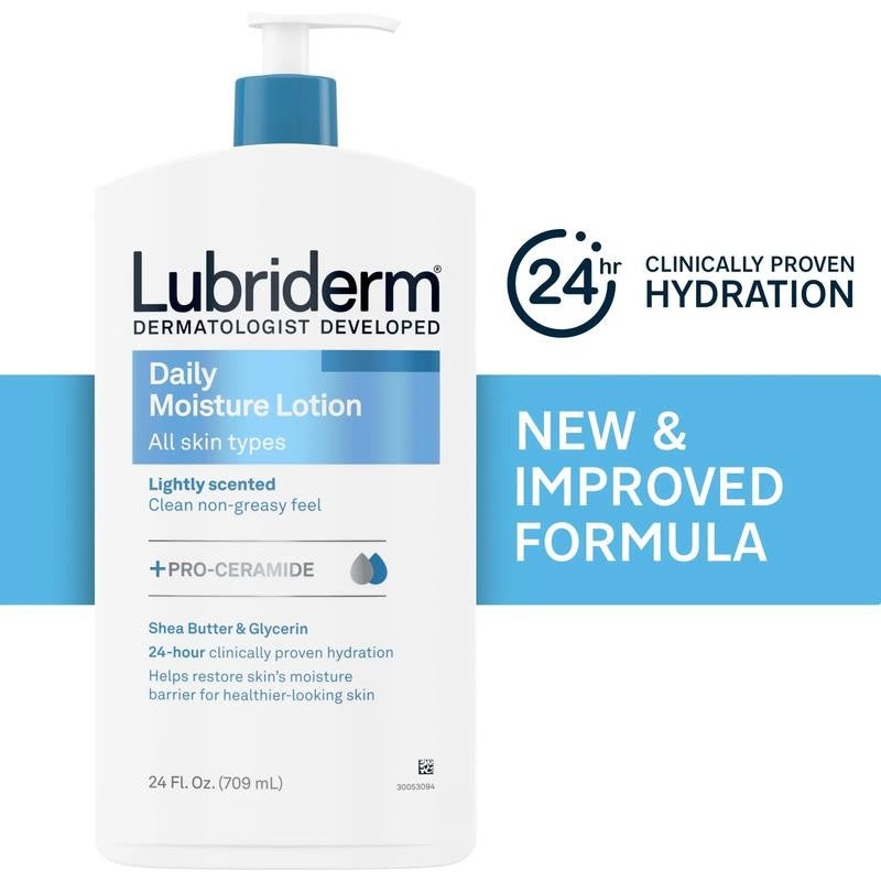 Daily Moisture Body Lotion + Pro-Ceramide, 24 Fl, Oz