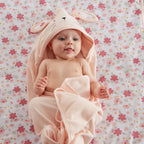 Parent'S Choice 2-Pack 30" X 30" Bunny Hooded Towel