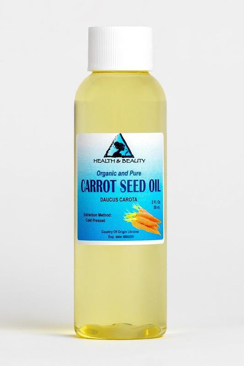 Carrot Seed Oil Organic Carrier Cold Pressed Premium Fresh 100% Pure by H&B OILS