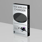 Wireless Charger,10W Max Fast Wireless Charging Pad Compatible with Iphone 14/14 Plus/14 Pro, Black