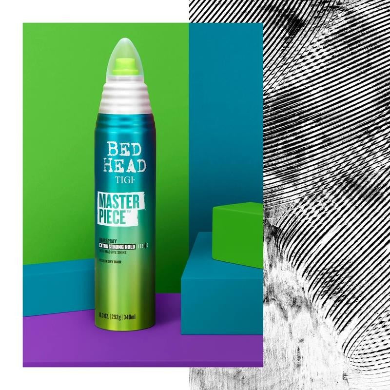 Bed Head by Masterpiece Shiny Hairspray with Strong Hold 10.3 Oz