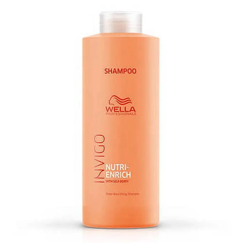 Wella Invigo Nutri-Enrich Deep Nourishing Shampoo and Conditioner Liter Duo 33.8 Oz
