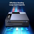 4-In-1 USB 3.0 Memory Card Reader for Sd/Micro Sd/Cf/Compact Flash Cards, New, 1