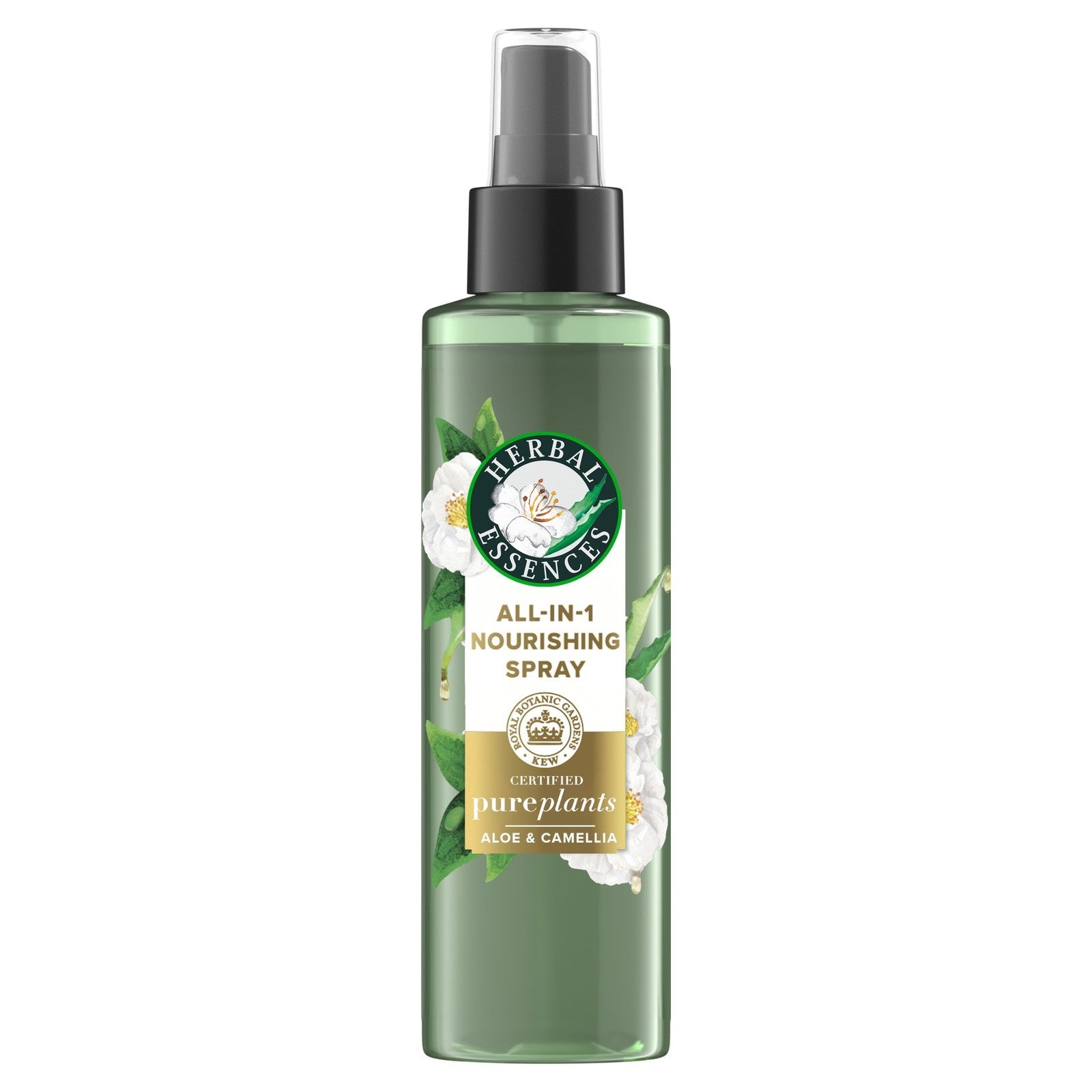 All-In-1 Nourishing Spray, Certified Pure Plants, with Aloe and Camellia Flower