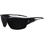Edge Eyewear Safety Glasses,Smoke Lens Color,Black SK136