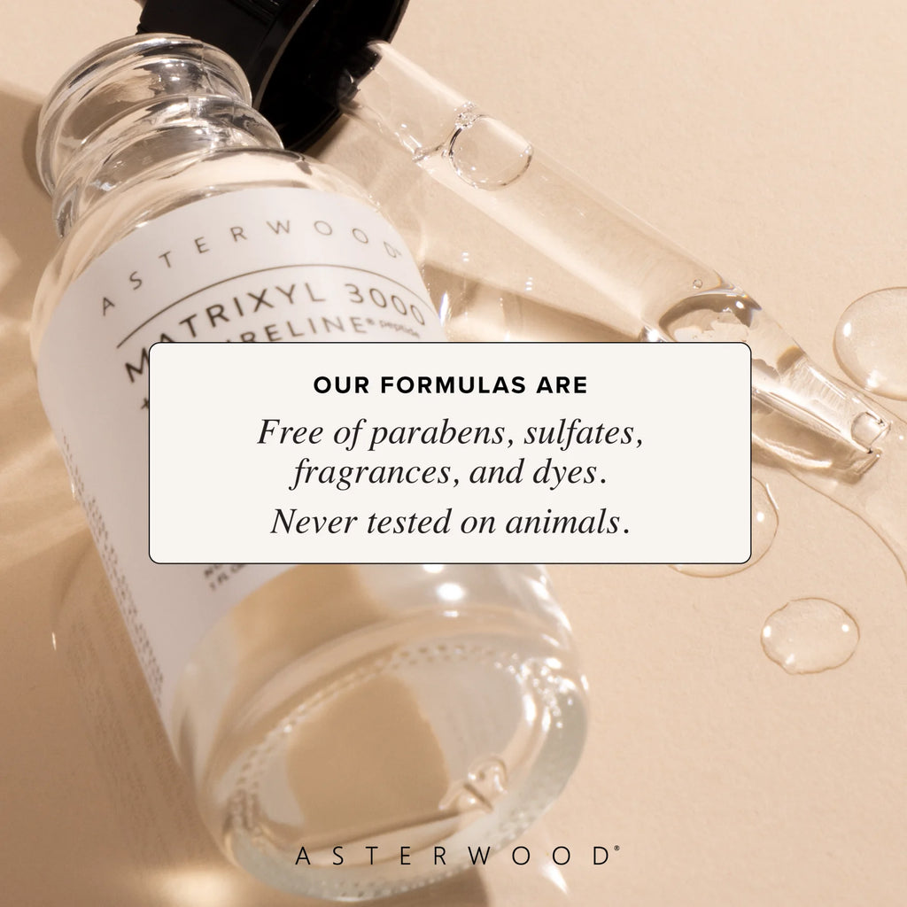 Asterwood Triple Repair Matrixyl 3000 + Argireline + Hyaluronic Acid + Organic Vitamin C Serum for Face; Anti-Aging Face Serum, Anti-Wrinkle Serum, Facial Skin Serum Skin Care, 29Ml/1 Oz