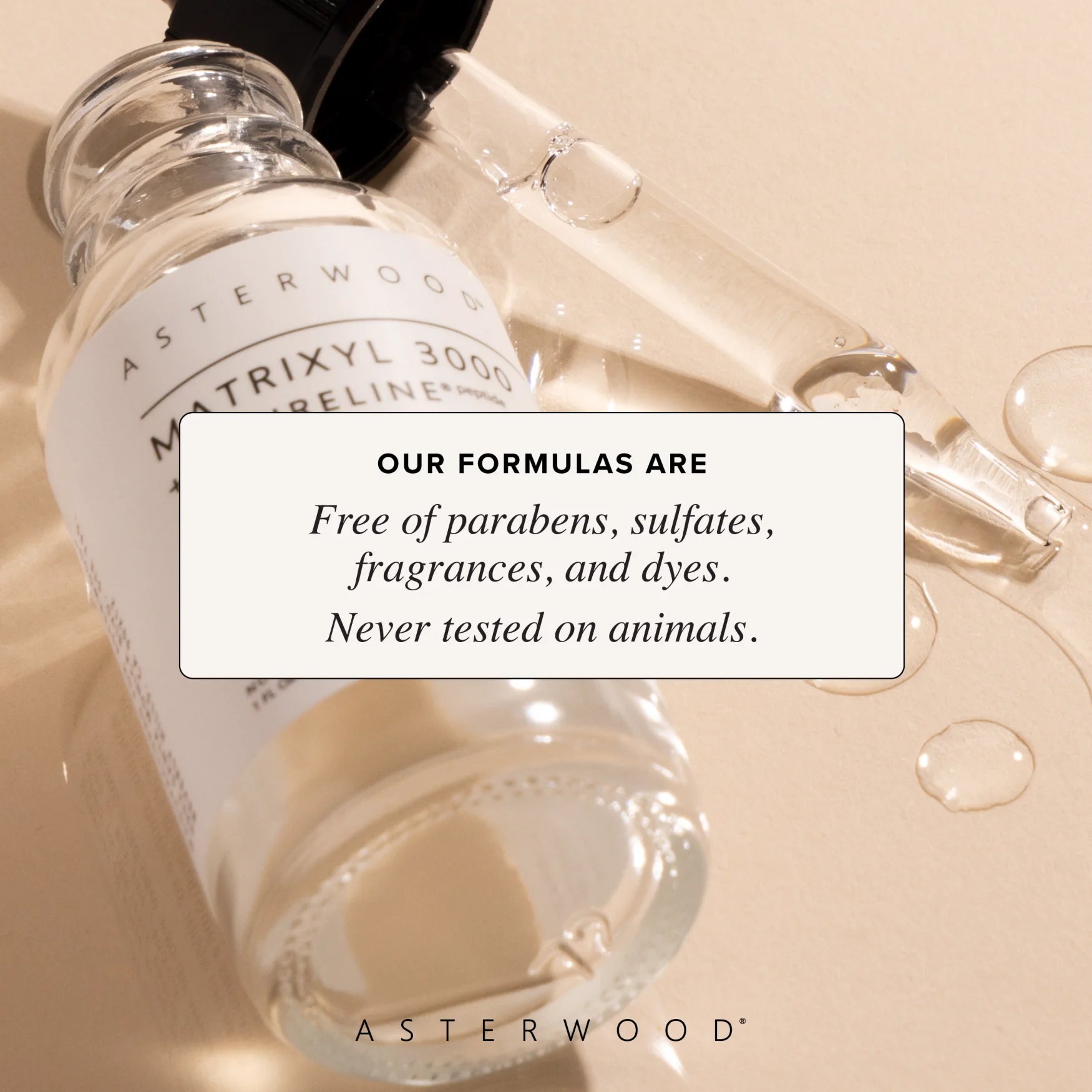 Asterwood Triple Repair Matrixyl 3000 + Argireline + Hyaluronic Acid + Organic Vitamin C Serum for Face; Anti-Aging Face Serum, Anti-Wrinkle Serum, Facial Skin Serum Skin Care, 29Ml/1 Oz