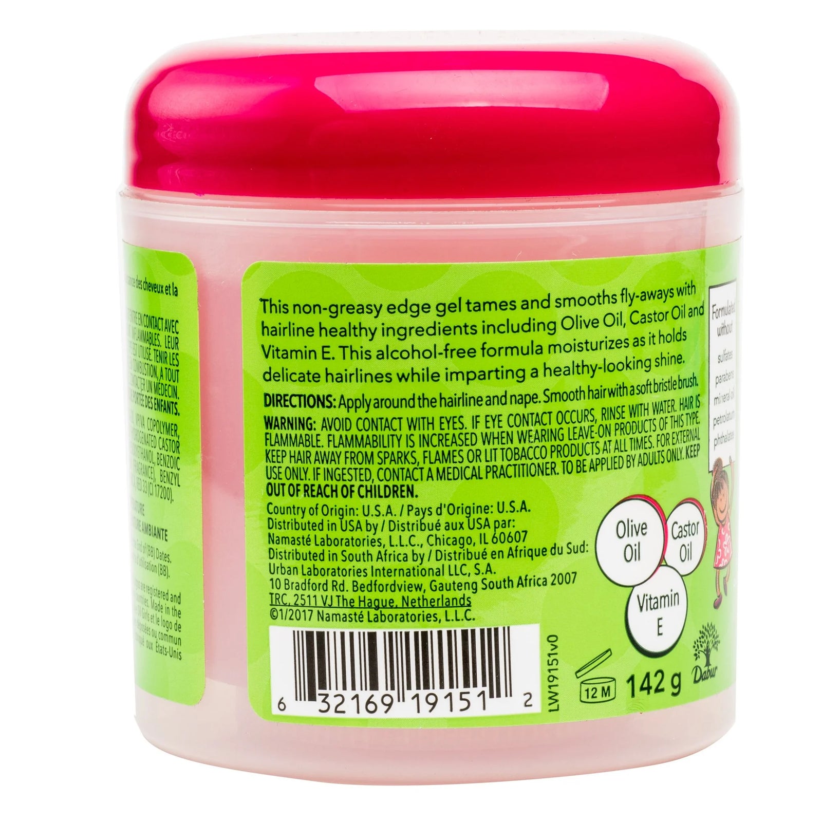 - GIRLS FLY-AWAY TAMING EDGE GEL 5 Oz. * BEAUTY TALK LA *