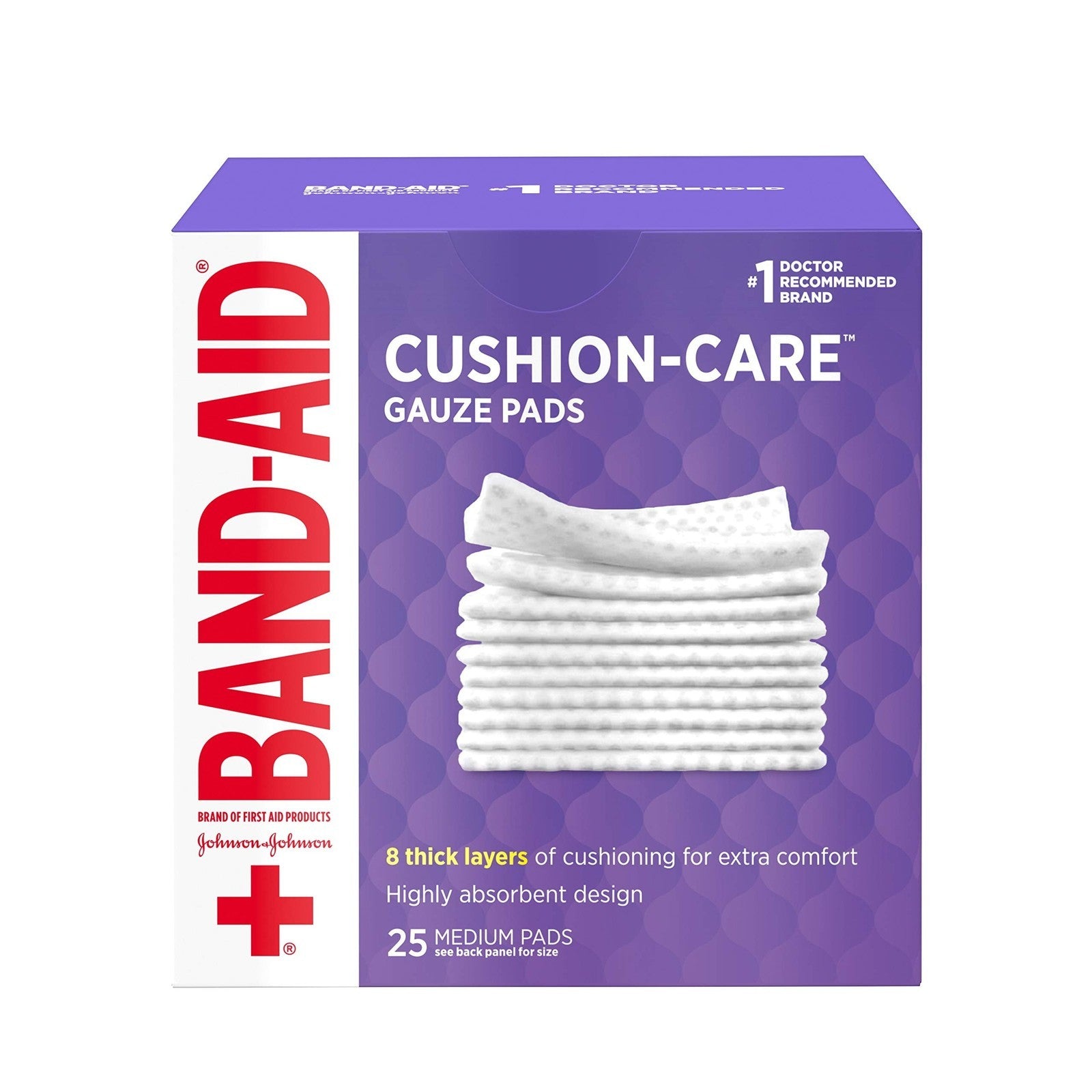 Brand Cushion Care Non-Stick Gauze Pads, Individually-W
