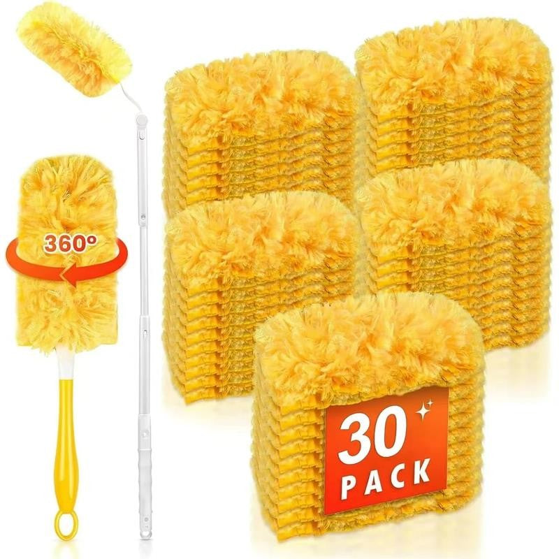 Duster Refills 360 for Swiffer 30 Pcs & Handle & Extendable Handle*1 Disposable