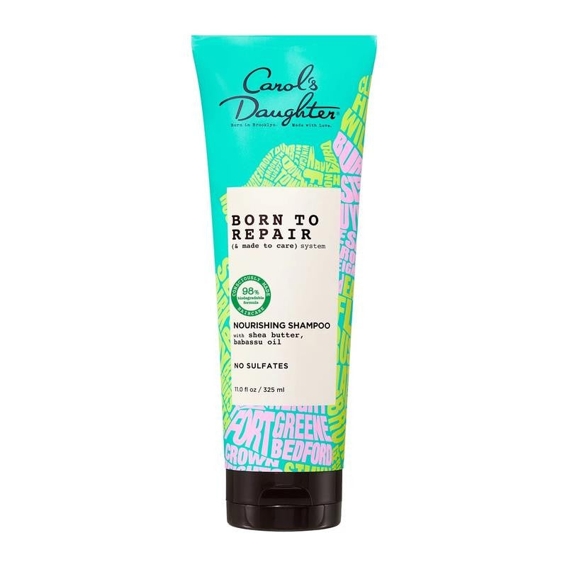 Born to Repair Sulfate- Free Nourishing Shampoo, for All Hair Types, 11 Fl Oz