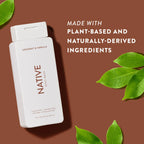 Native Body Wash, Sulfate Free, Coconut & Vanilla, for Women and Men, 18 Oz