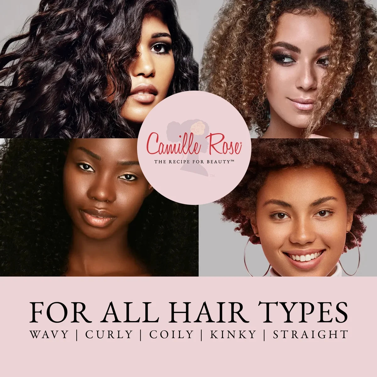 (2 Pack) Camille Rose Black Castor Oil + Chebe Buttercream 8 Oz, All Hair Type