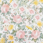 Parent'S Choice 100% Cotton Fitted Crib Sheets for Baby Girls, Pink Floral, 2-Pack, Crib Bed