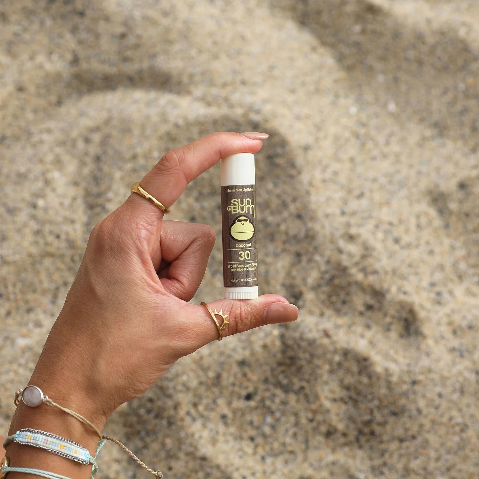 Sun Bum Sunscreen Lip Balm, Coconut, SPF 30, 0.15 Oz
