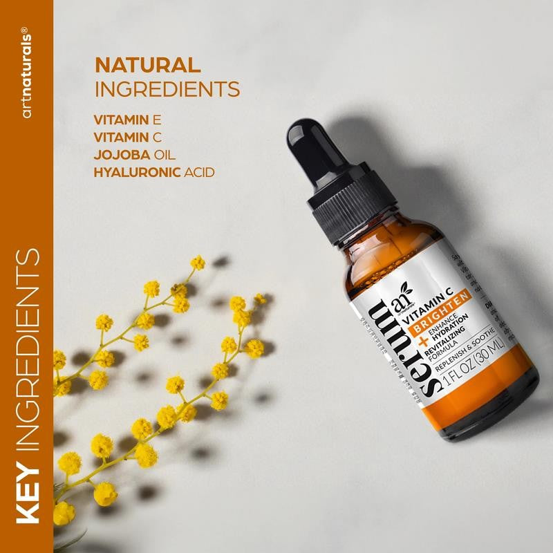 Anti-Aging Vitamin C Advanced Moisture Serum with Hyaluronic Acid (1 Fl Oz)