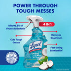 Lysol® All-Purpose Cleaner, Sanitizing and Disinfecting Spray, to Clean and Deodorize, Coconut & Sea Minerals Scent, 32Oz