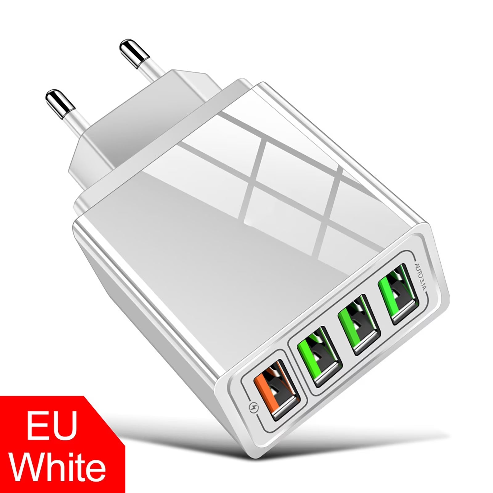 Sumllary Phone Charger Charge Charge Your Phone, 4X Faster Cell Phone Charger, Fast Charging Works ,For All Smartphones, Charging Station Plug