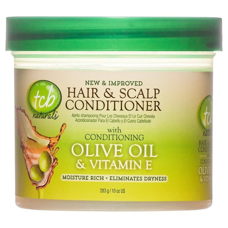 Conditioner Hair & Scalp Olive Oil & Vitamin-E Jar, Dry Hair,10Oz. Moisturizing
