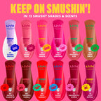 NYX Professional Makeup Smushy Matte Lip Balm, Swipe 2 Smooth, Cherry Cola Brown, 0.27 Fl Oz