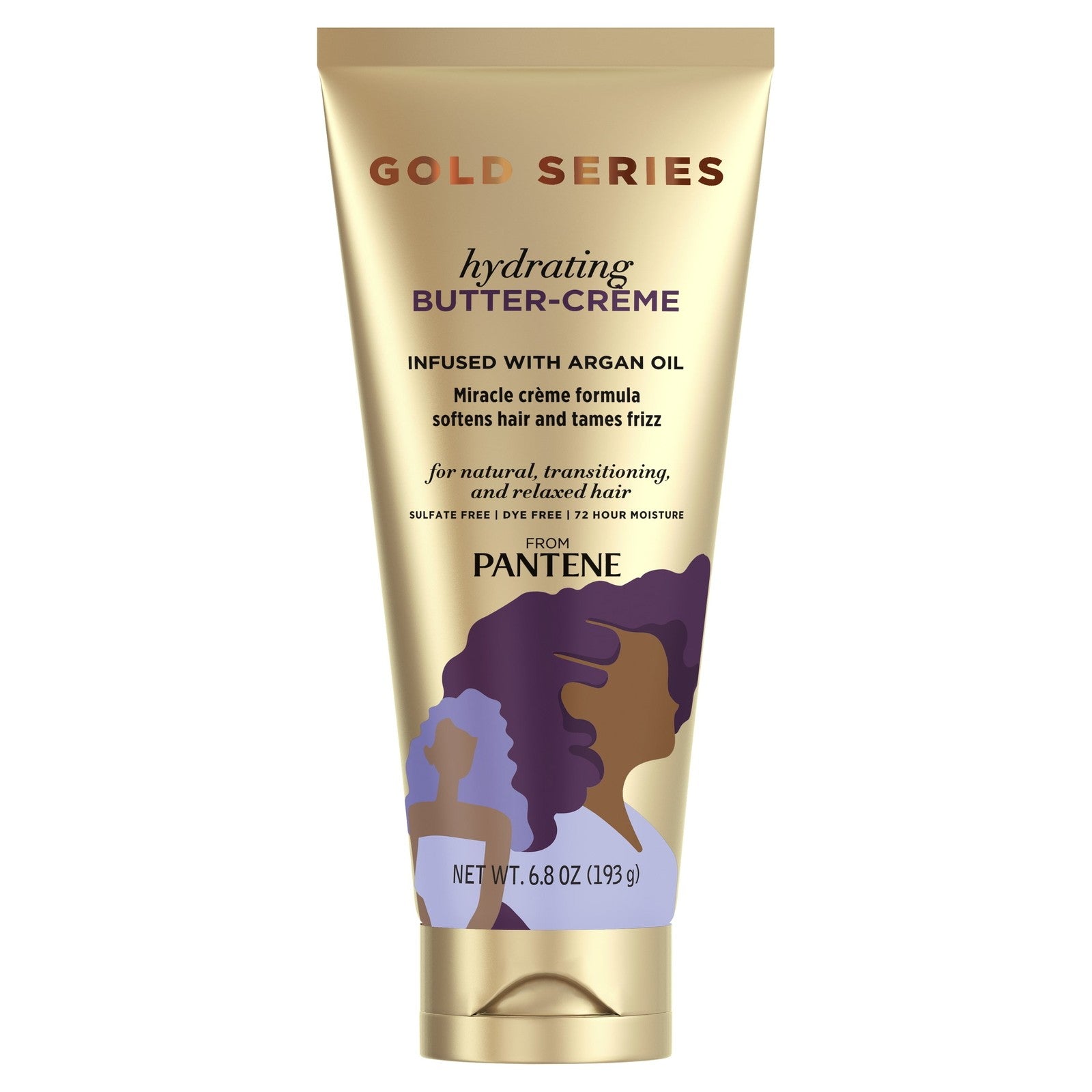 Gold Series Butter Cream, Hydrating Sulfate Free, 6.8 Oz for All Hair Types