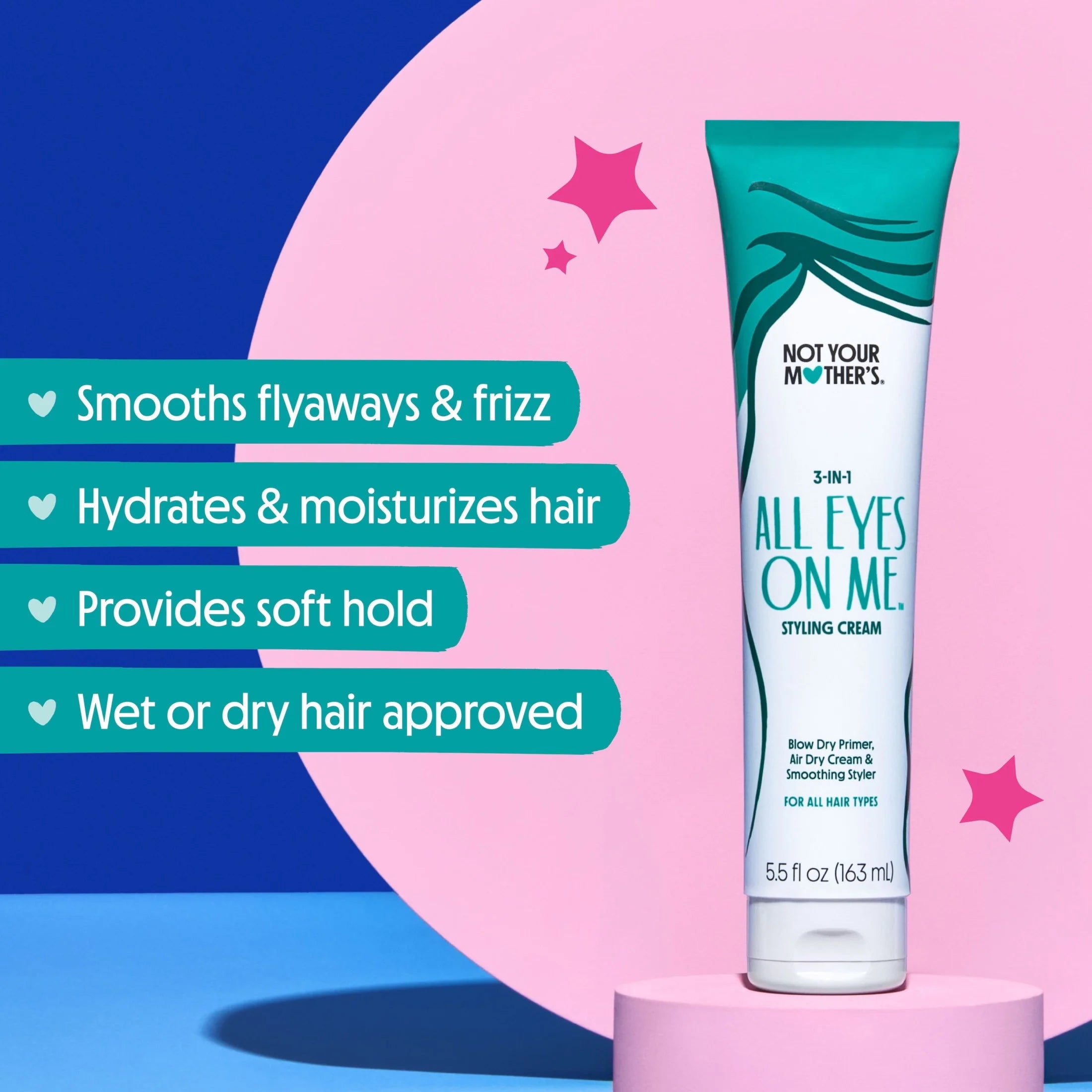 All Eyes on Me 3-In-1 Hair Styling Cream, 5.5 Fl Oz