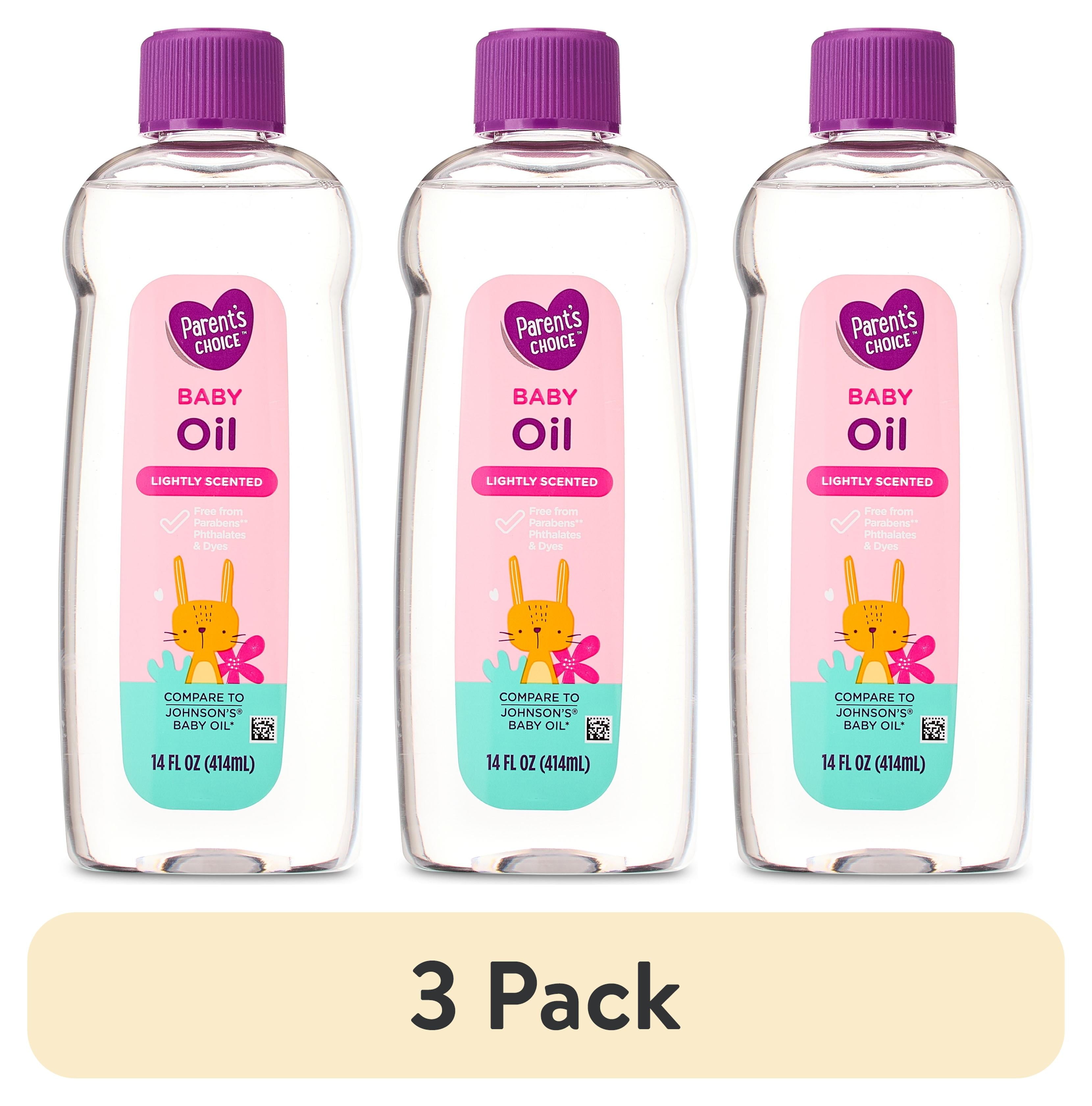 (3 Pack) Parent'S Choice Baby Moisturizing Oil, 14 Fl Oz