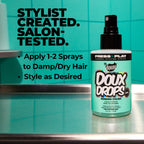 Doux Drops Bonding Polish Heat Protectant Serum 4 Oz., All Hair Types, Moisturiz