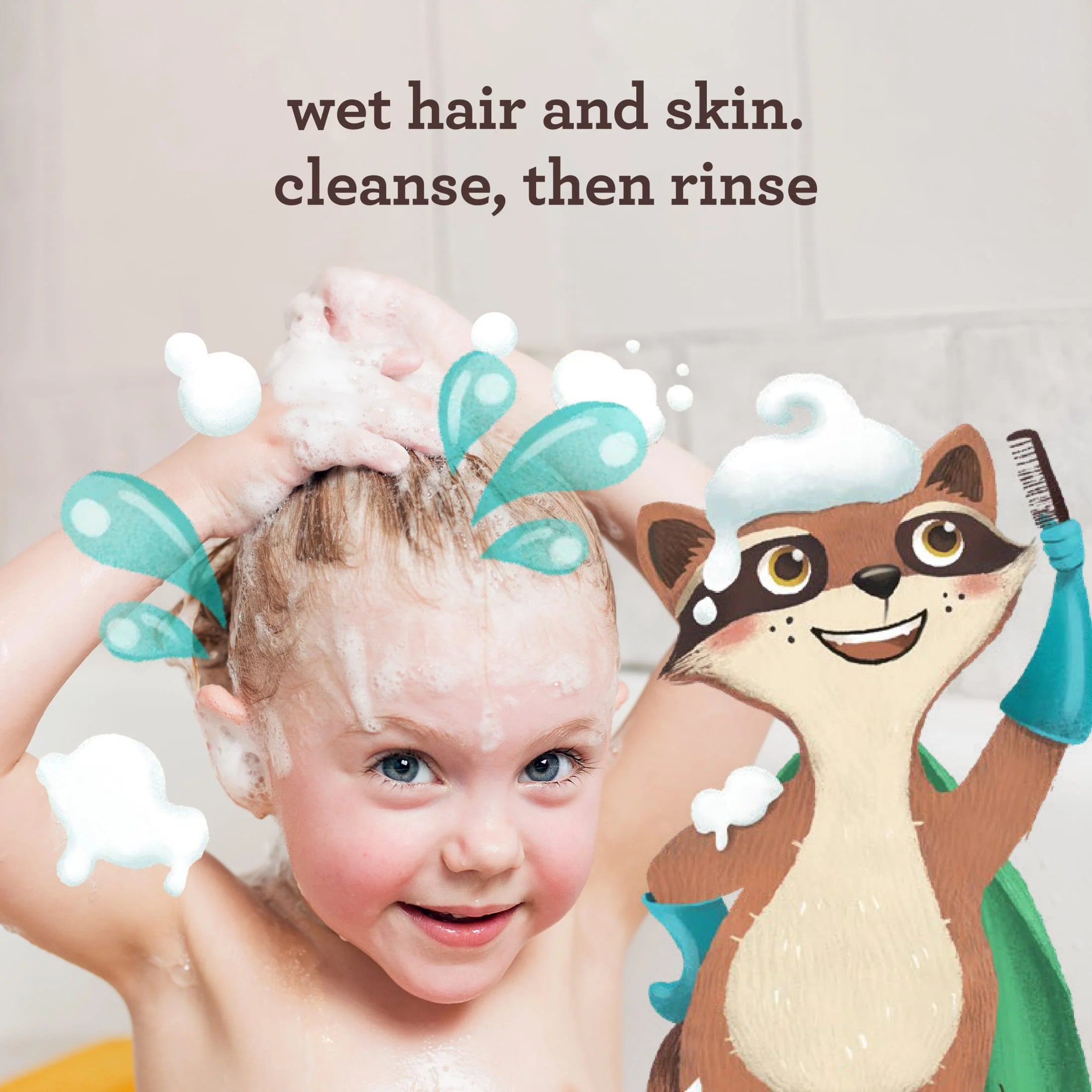 Aveeno Kids 2-In-1 Shampoo and Conditioner, Tear Free Hair Products, 12 Fl Oz
