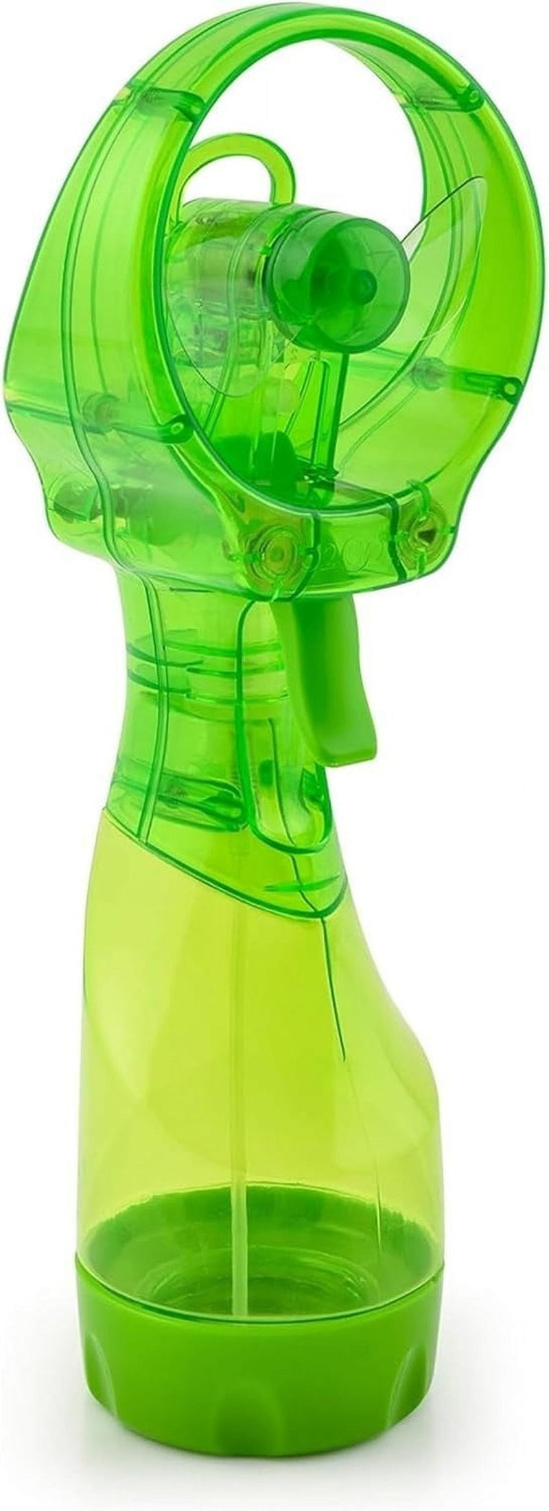 3.5 Inch Battery Powered Misting Fan for Personal Cooling - Green