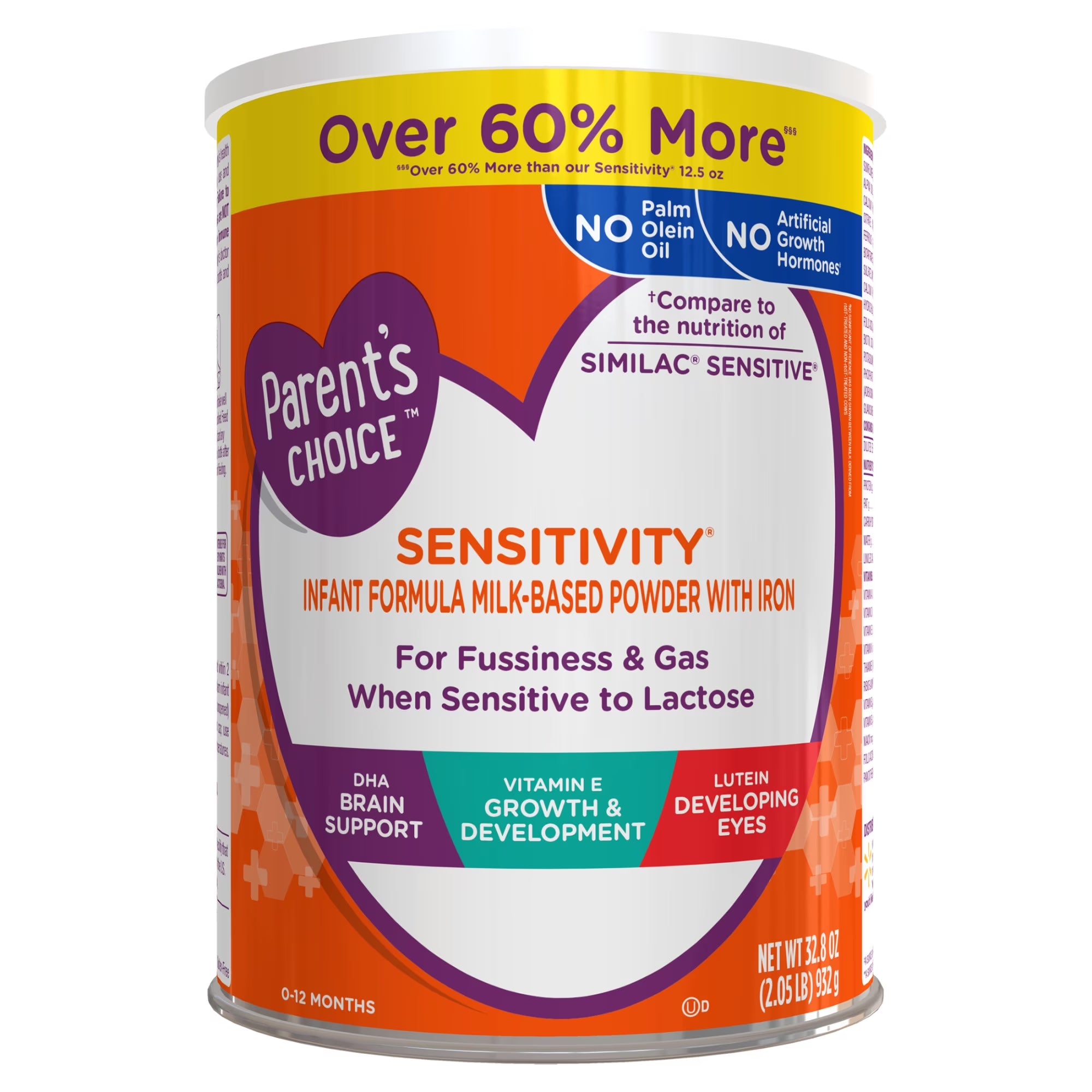 Parent'S Choice Sensitivity Baby Formula, 32.8 Oz
