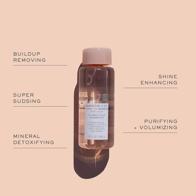 Clarifying Shampoo Volumizing for Oily Hair + Build Up, 10 Oz.