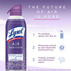 Lysol® Air Sanitizer Spray, for Air Sanitization and Odor Elimination, Light Breeze Scent, 10 Fl. Oz