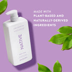 Native Body Wash, Sulfate Free, Lilac & White Tea, for Women and Men, 36 Oz