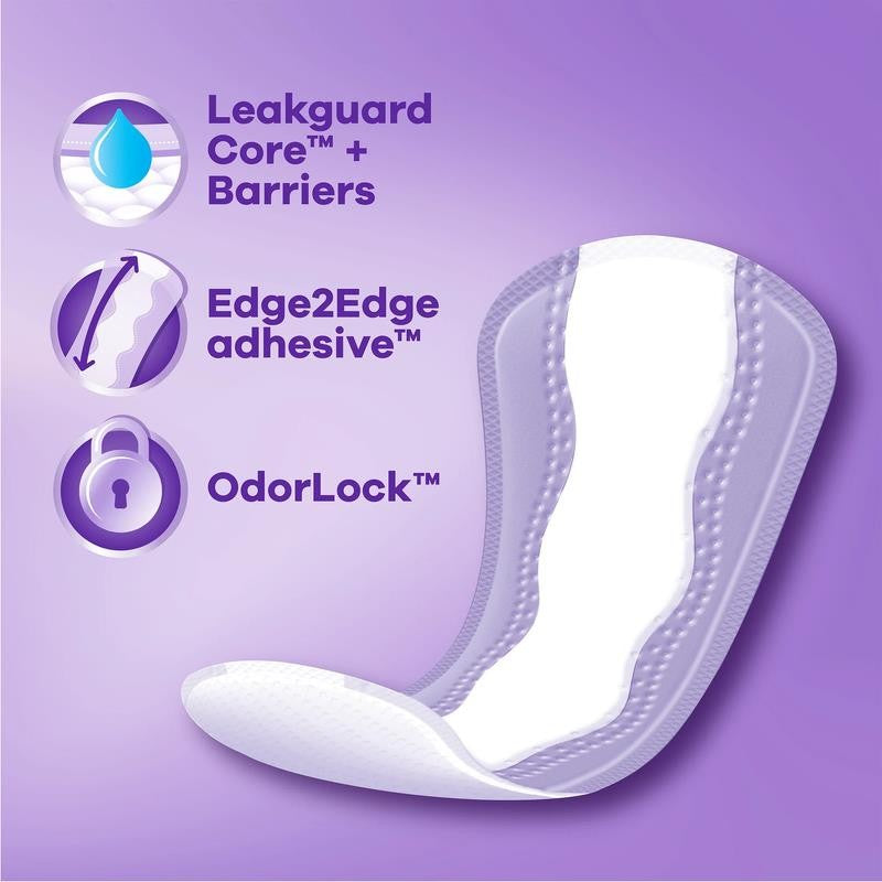 Daily Extra Protect Panty Liners, Long Length, Unscented, 108 Count