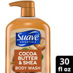 Essentials Gentle Body Wash, Cocoa Butter & Shea, 30 Oz