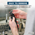 All in One Rechargeable Beard, Mustache, Detail Trimmer for Men, Black, 05644