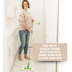 Quick Shine Multi-Surface Floor Finish, Pfas-Free Formula, All Purpose Household Floor Polish, 64 Oz